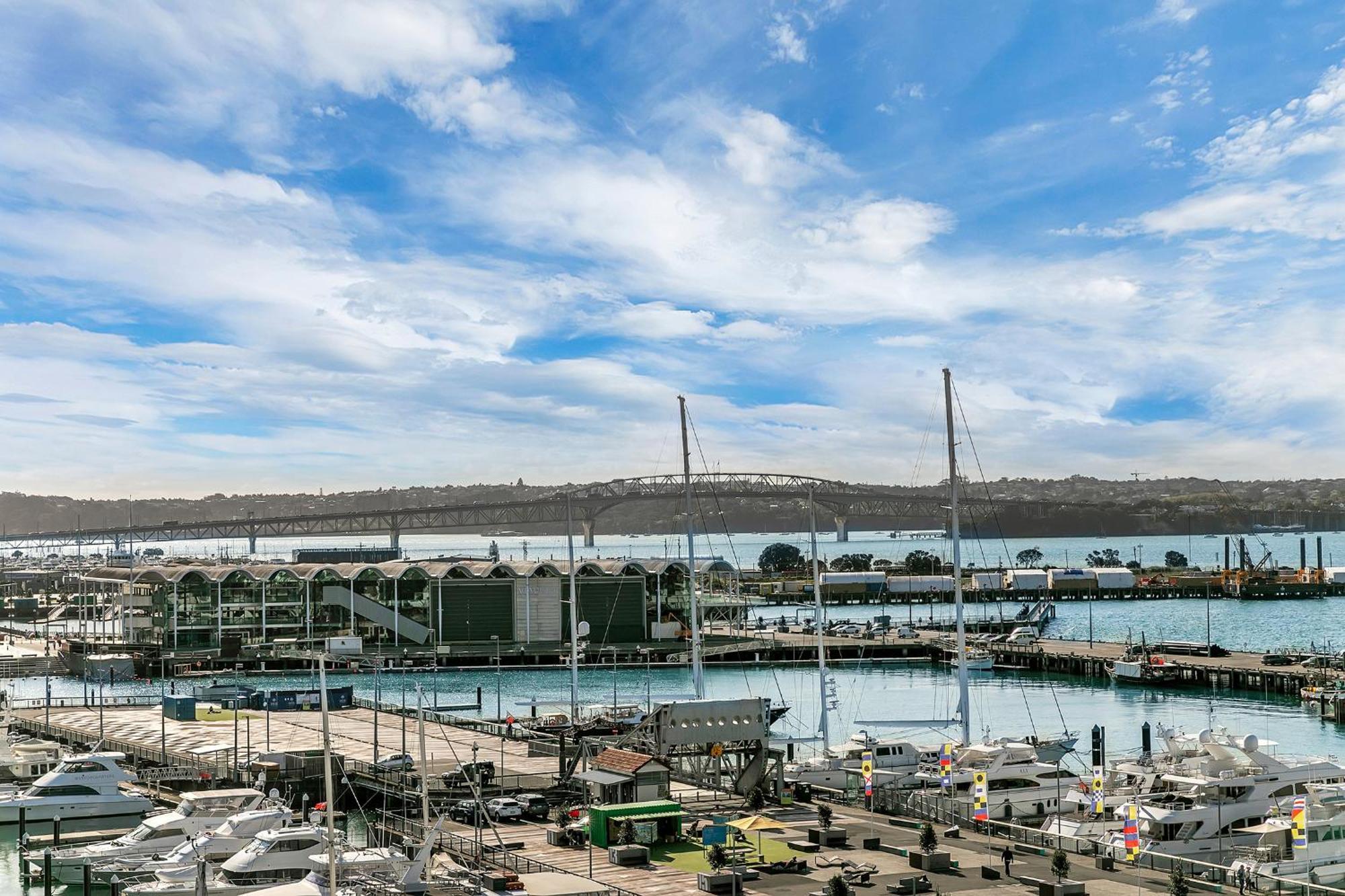 Penthouse Crown Apartment Auckland Bagian luar foto
