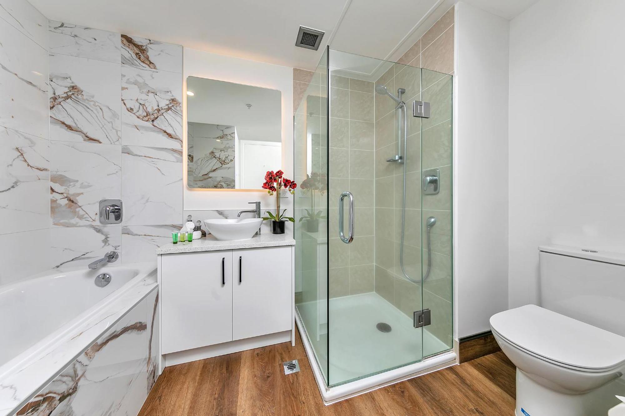 Penthouse Crown Apartment Auckland Bagian luar foto