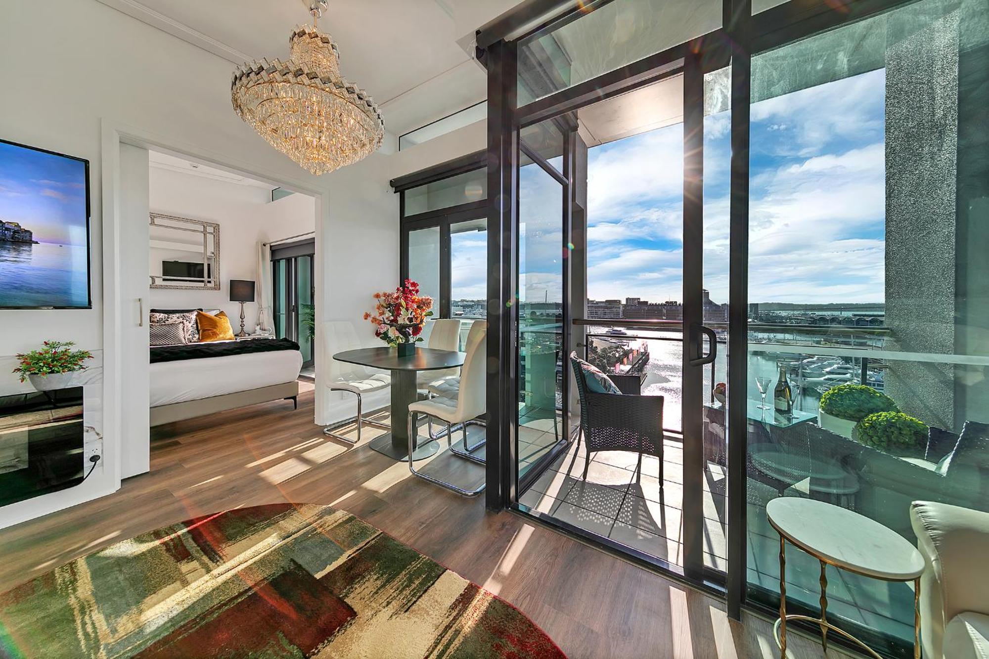 Penthouse Crown Apartment Auckland Bagian luar foto