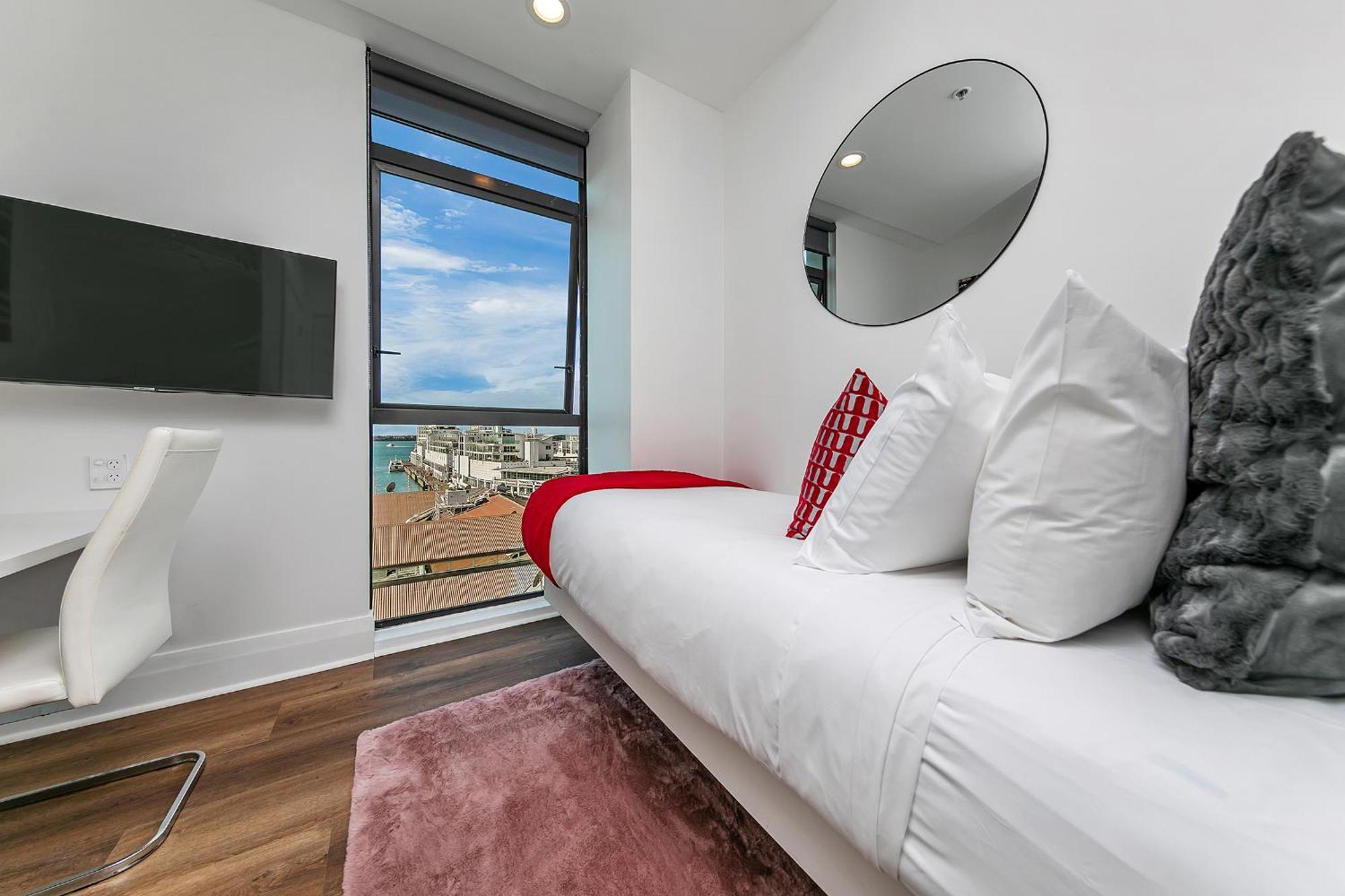 Penthouse Crown Apartment Auckland Bagian luar foto