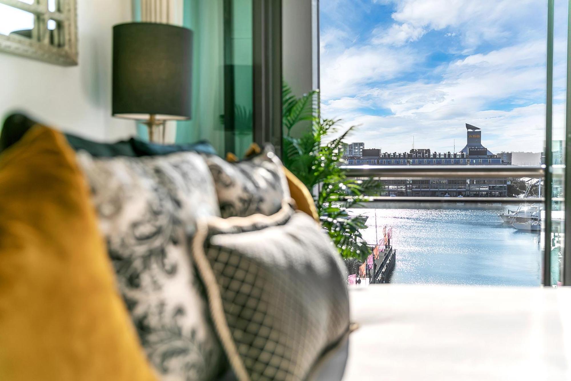 Penthouse Crown Apartment Auckland Bagian luar foto
