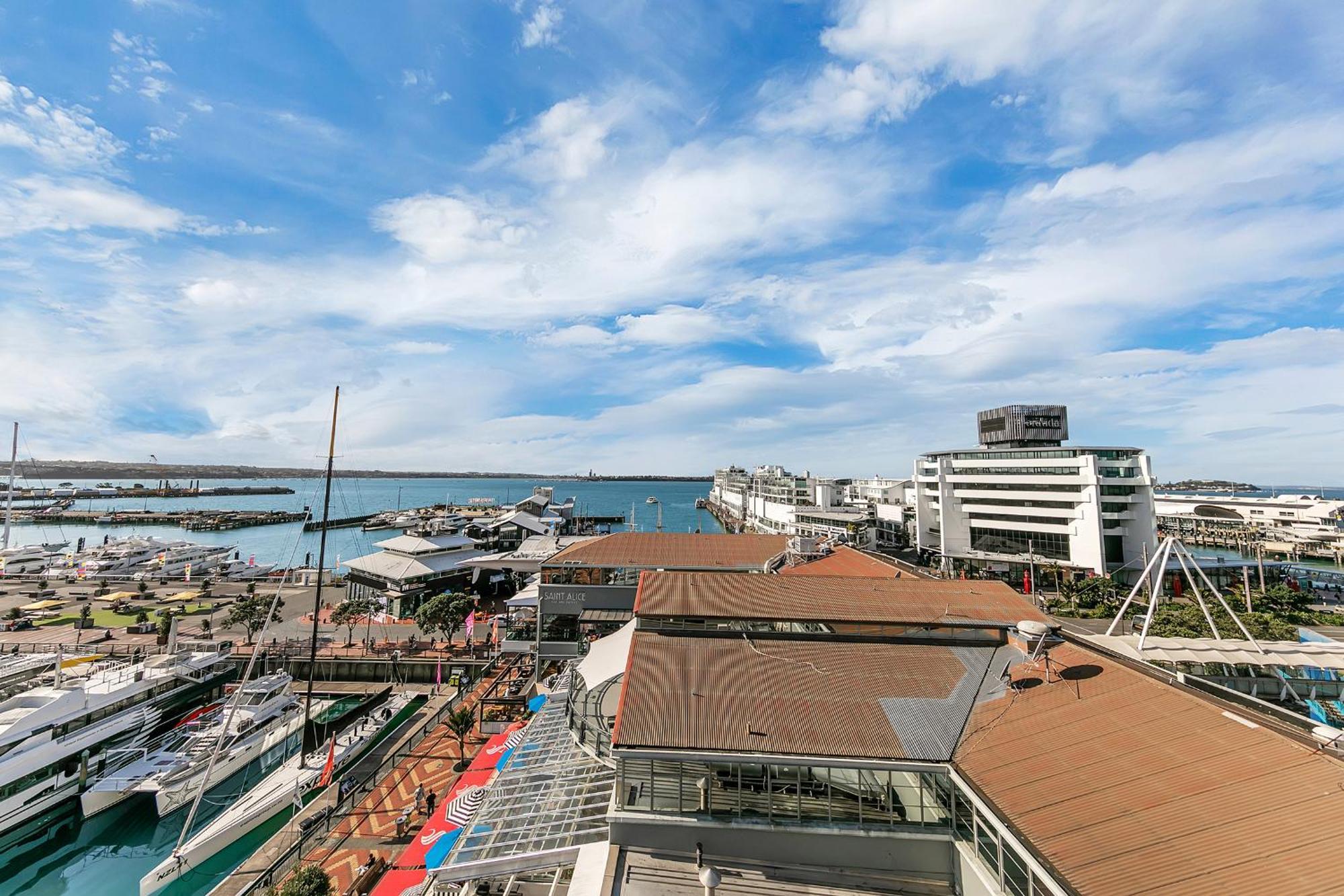 Penthouse Crown Apartment Auckland Bagian luar foto
