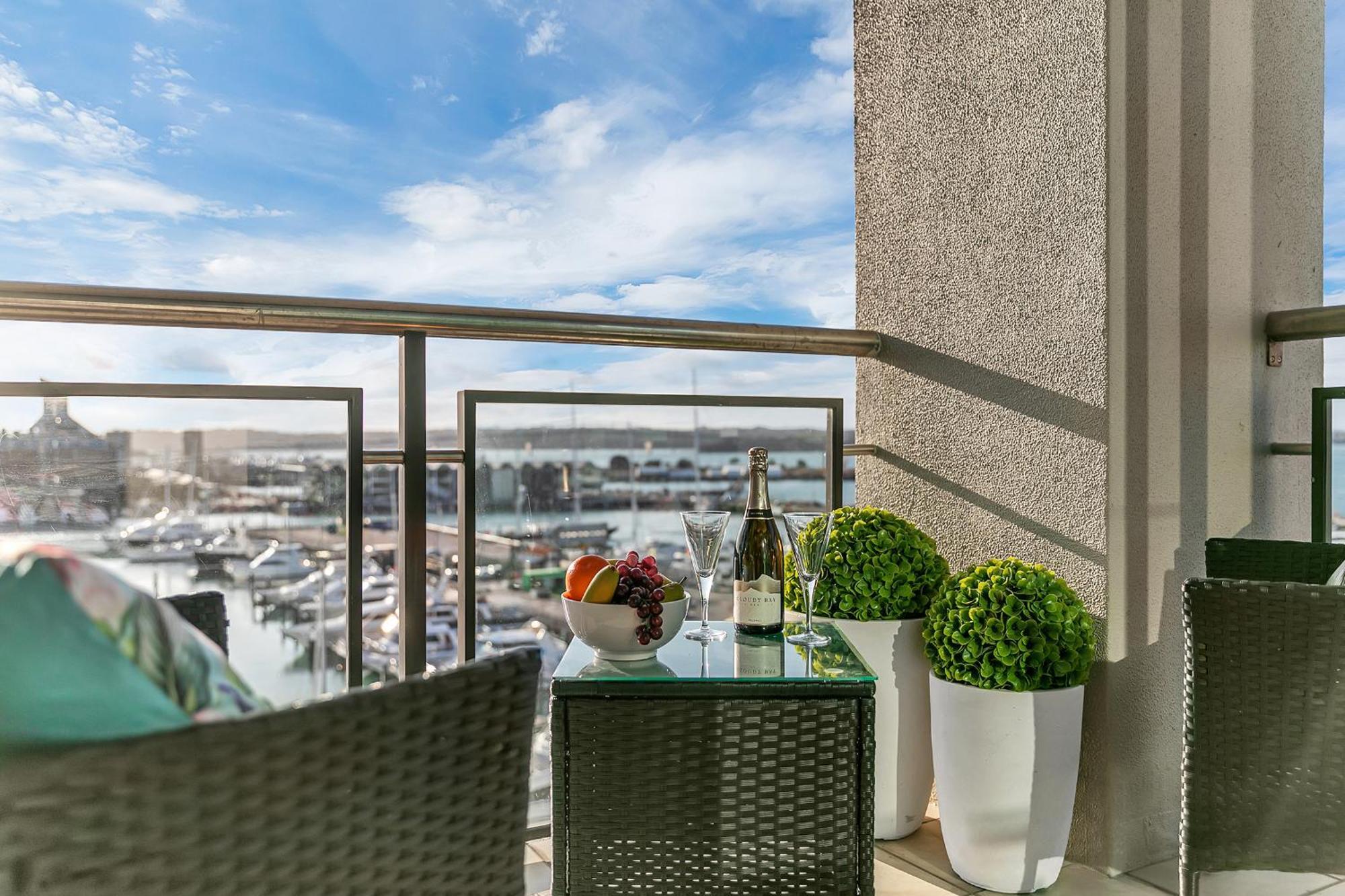 Penthouse Crown Apartment Auckland Bagian luar foto