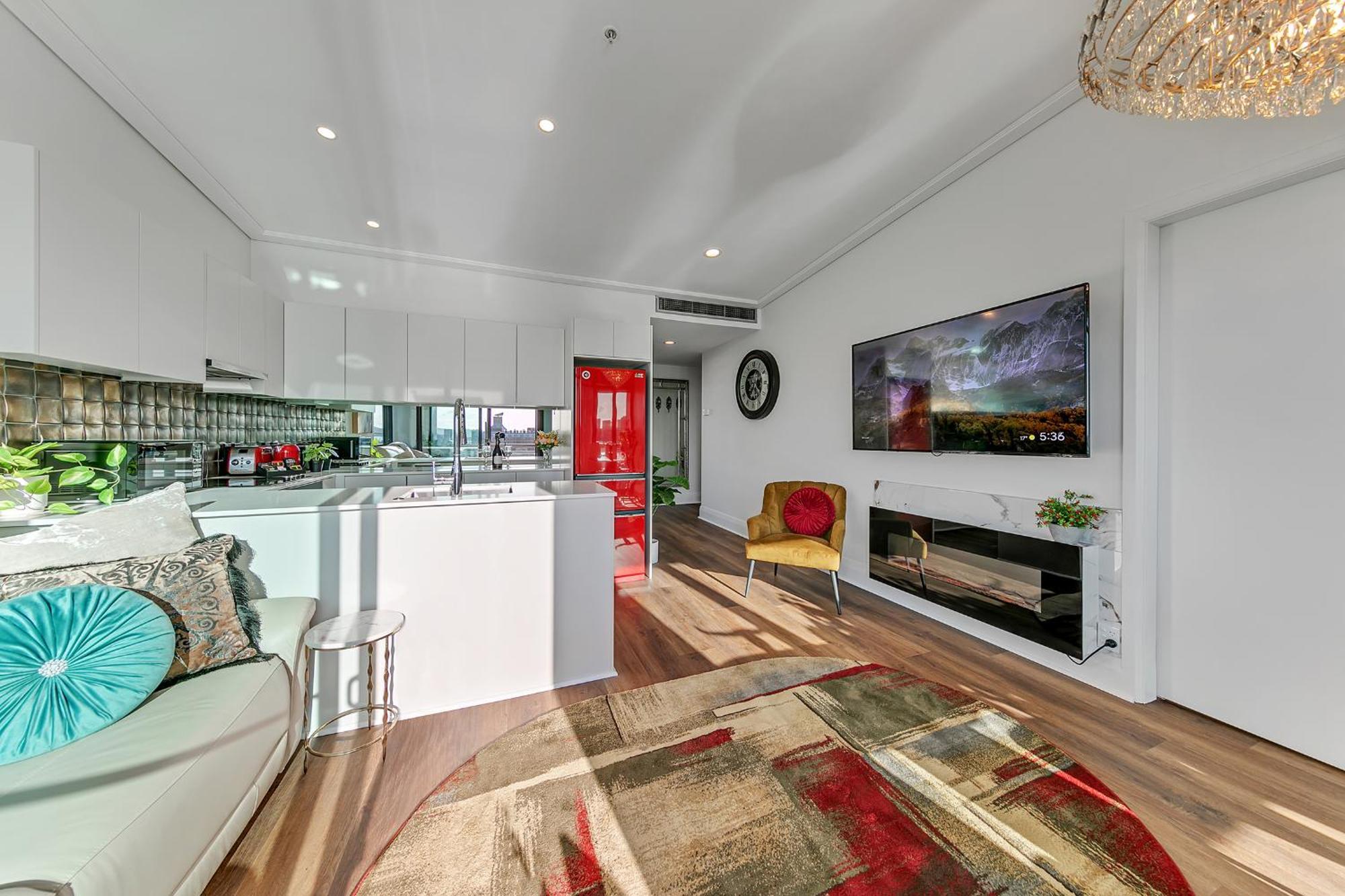 Penthouse Crown Apartment Auckland Bagian luar foto