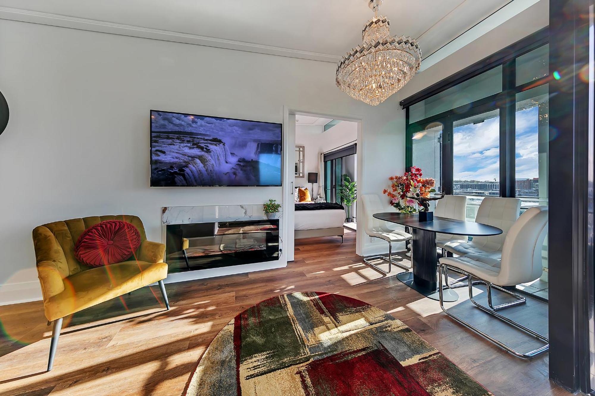 Penthouse Crown Apartment Auckland Bagian luar foto